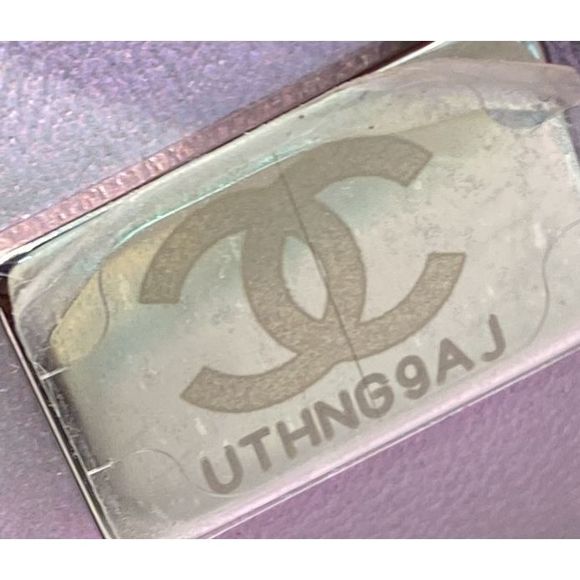 Chanel Classic Double Flap Bag Quilted Iridescent Calfskin Small - Picture 7 of 7